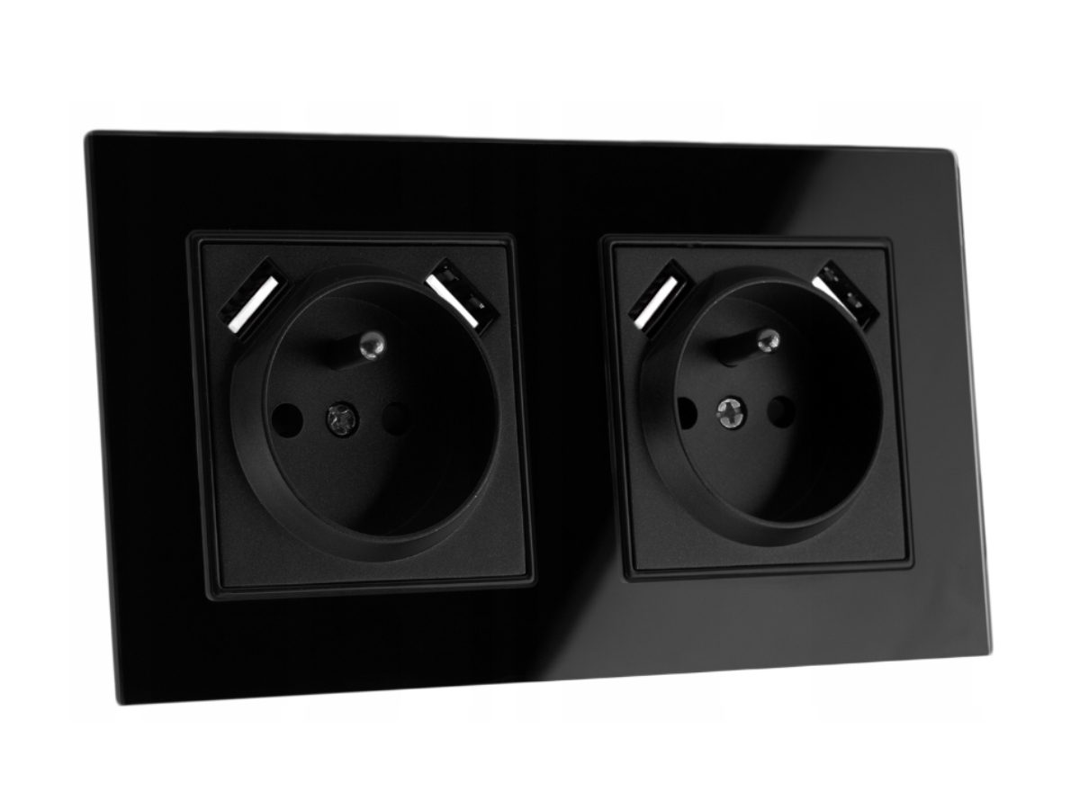 2x Gniazdo Pojedyncze